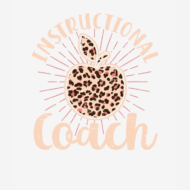 Bleached Leopard Teaching Trainer Typography Teacher