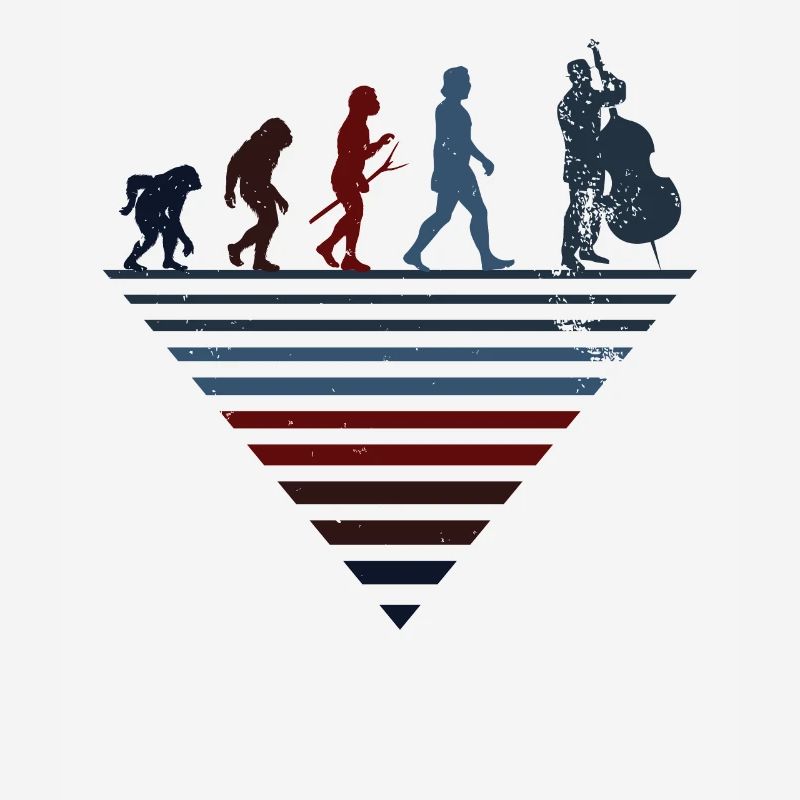 Human Evolution - Violoncelle Vintage