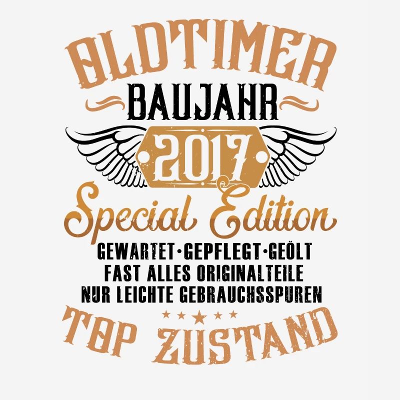 Oldtimer Special Edition Modell 2017 Geburtstag