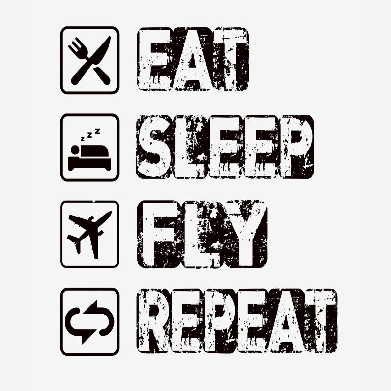 Eat Sleep Fly Repeat