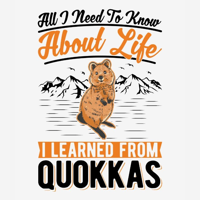 Quokka Gift Kangourou à queue courte
