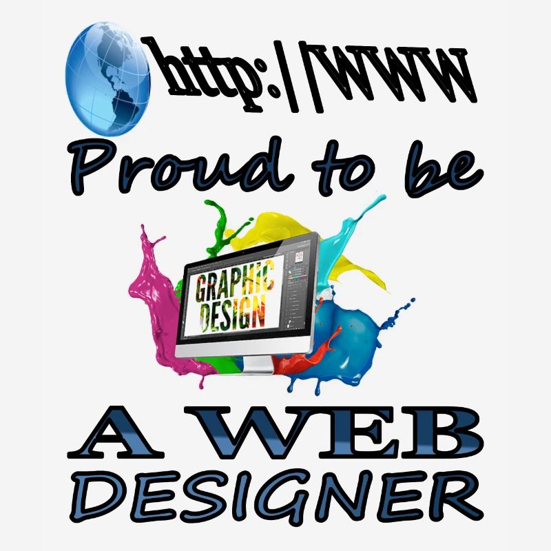 Ich bin Web designer Web-Entwickler Geschenkidee