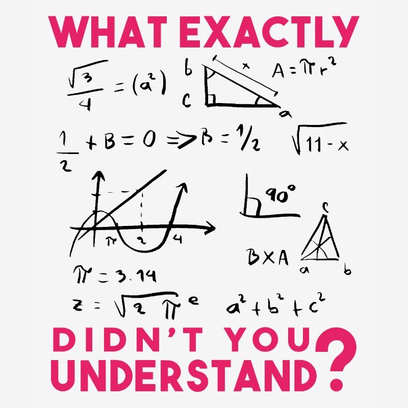 Funny Math Jokes, Physics and Math Formulas Saying