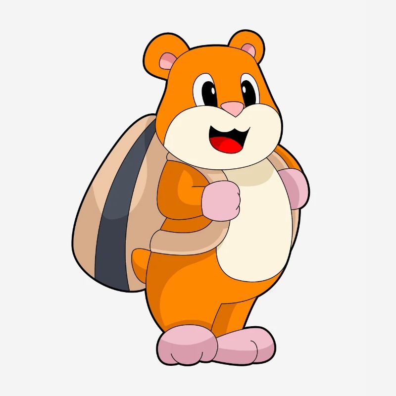 Sac à dos de graines de hamster