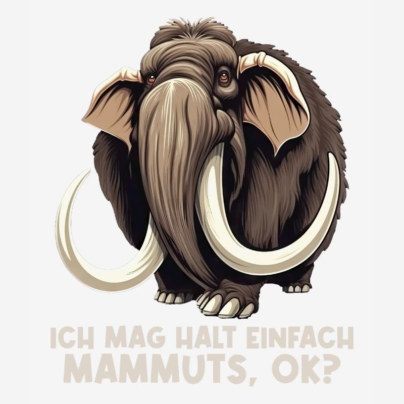 Ich mag halt einfach Mammuts Mammut