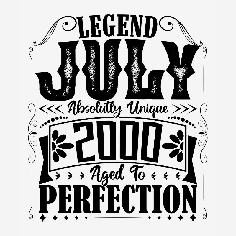 Juli 2000. Geburtstagsgeschenk Juli 2000.