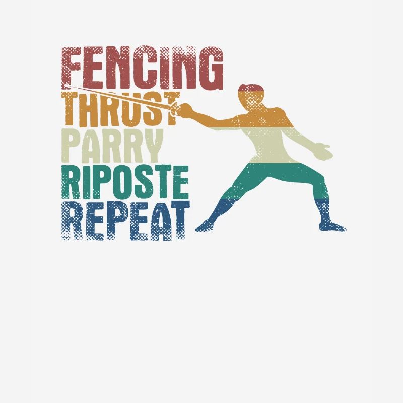 Fencing Thrust Parry Riposte Repeat