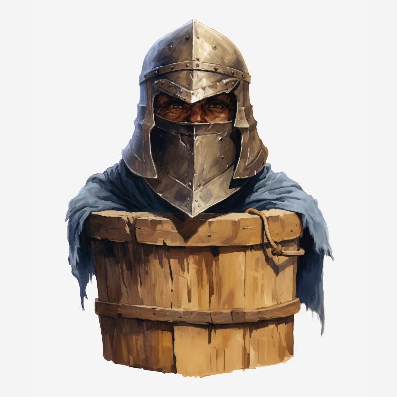 Ritter im Eimer – Lustiges RPG Design