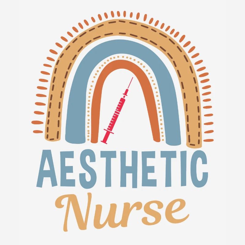 Ästhetische Krankenschwester Regenbogen