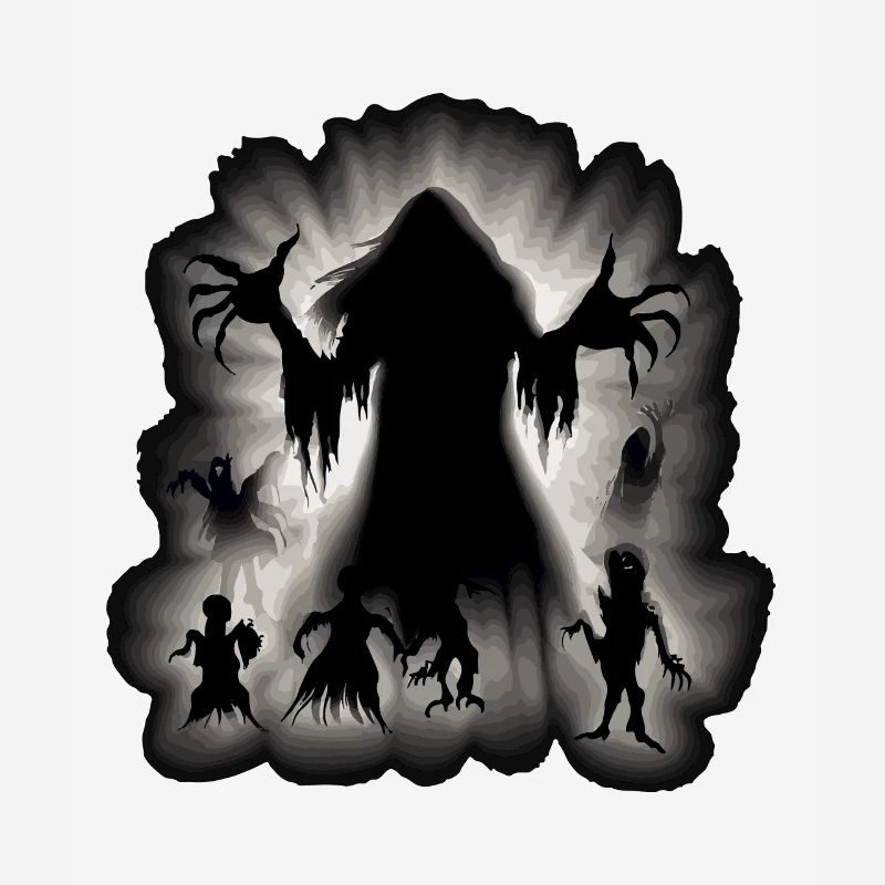 SPOOKY SHADOW FIGURES