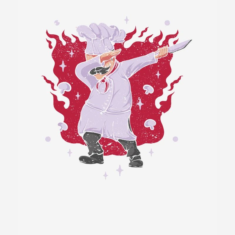 Chef Polka Dot Culinary Sous-Chef Kitchen Chef