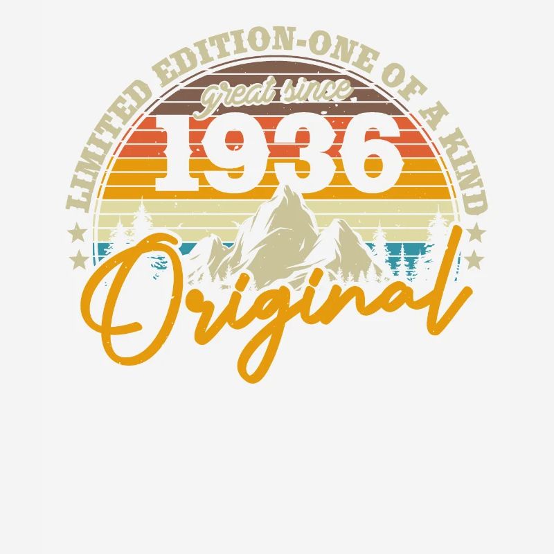 Nostalgic gift 1936 - 87/88 years