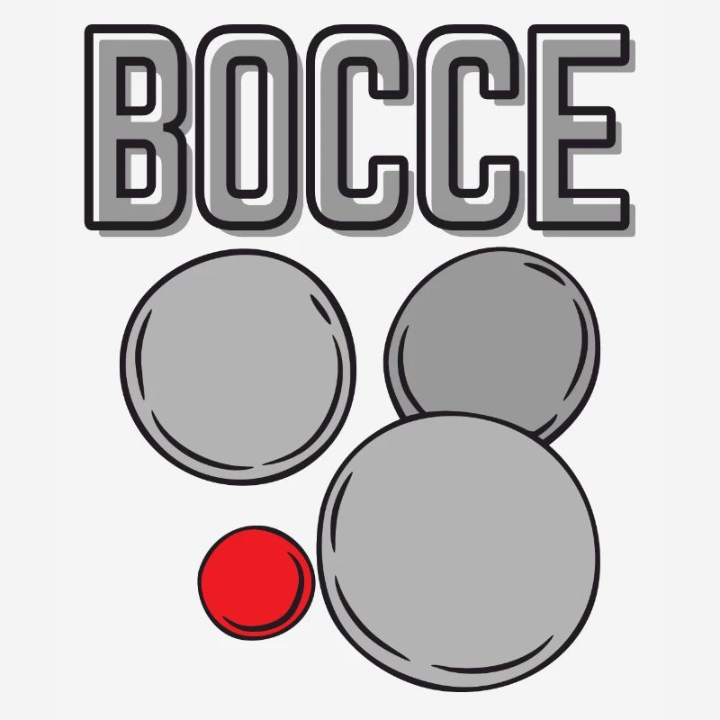 Bocce Saying Bocce Ball avec Jack Bocci Game Bocce