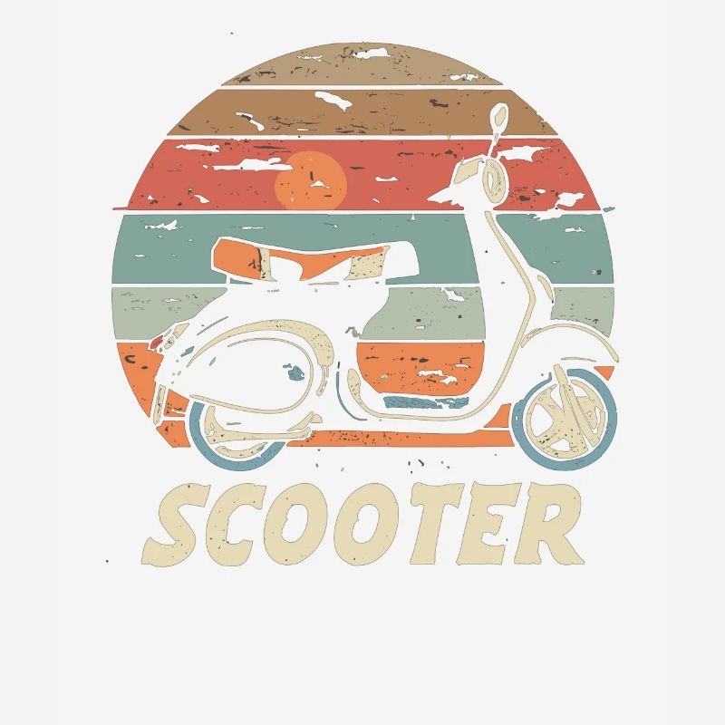Scooter Motorroller Mofa Moped Roller
