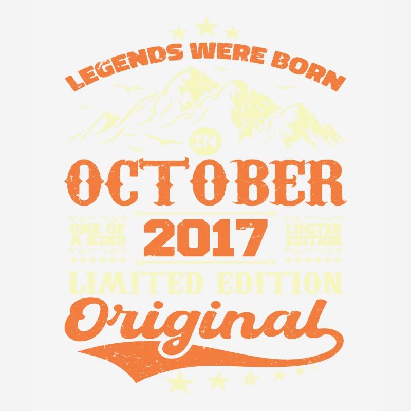 Original October 2017 vintage anniversary 2017