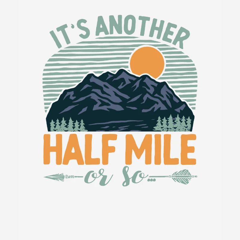 Es ist eine weitere halbe Meile oder so Bergwander