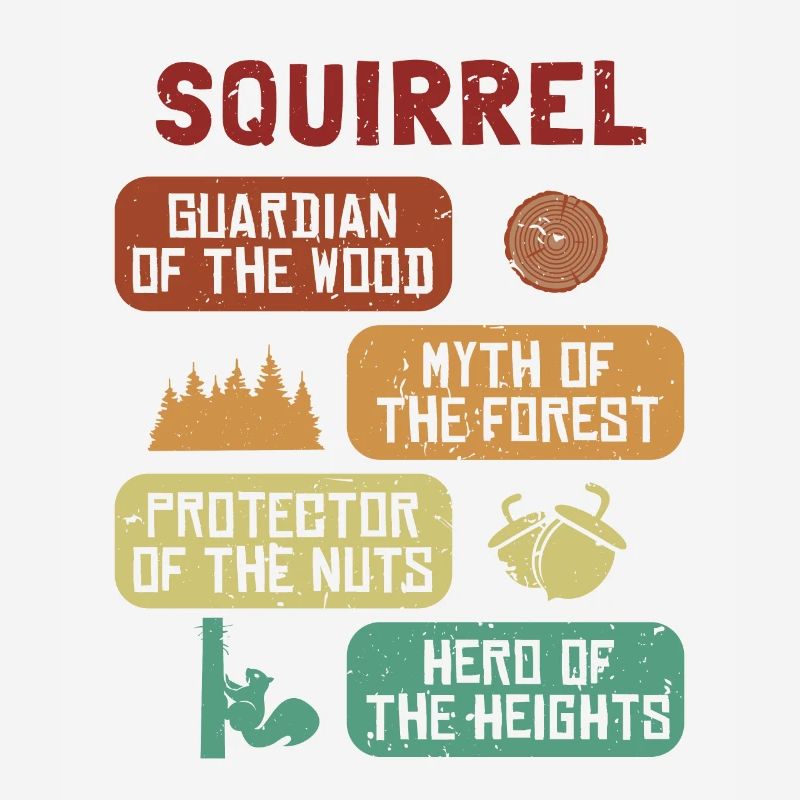 Guardian Myth Protector Hero Squirrel Eichhörnchen