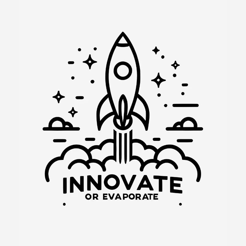 Innovativ sein oder verdunsten