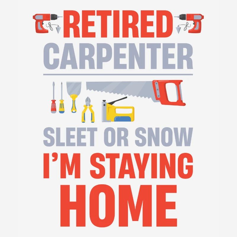 Charpentier retraité à la retraite grésil ou