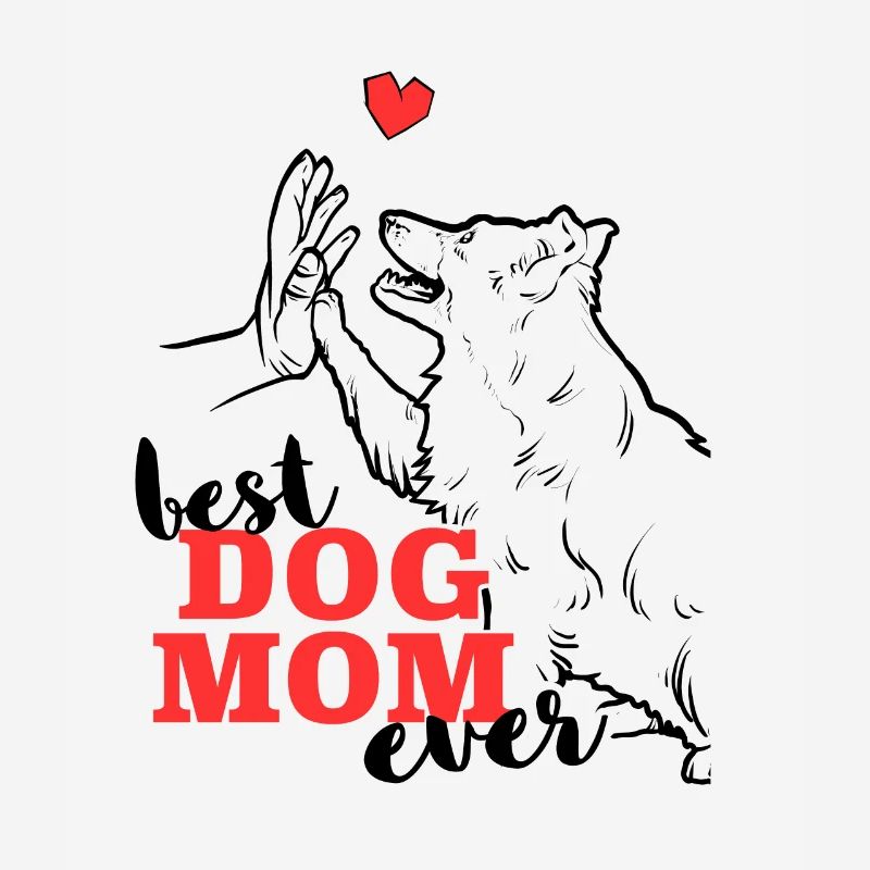 Die Beste Border Collie Hundemutter Der Welt