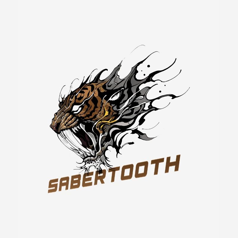 Fierce Sabertooth Tiger