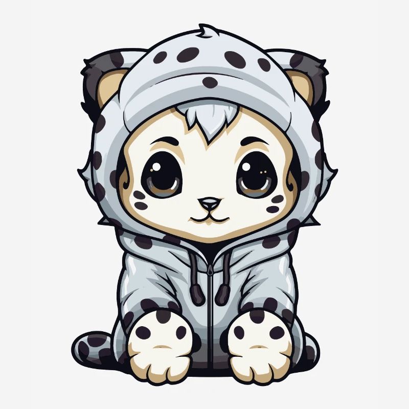 Snow Leopard Winter Leopard Animal