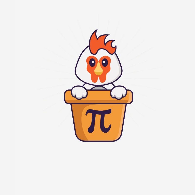 Chicken Pot Pie Funny Math Pi Day Funny Cute