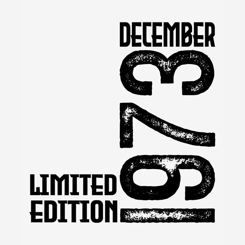 Cadeau Anniversaire Décembre 1973. Decembre 1973.