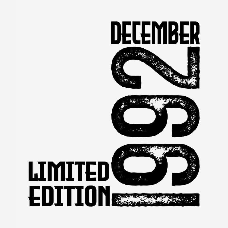 Cadeau Anniversaire Décembre 1992. Decembre 1992.