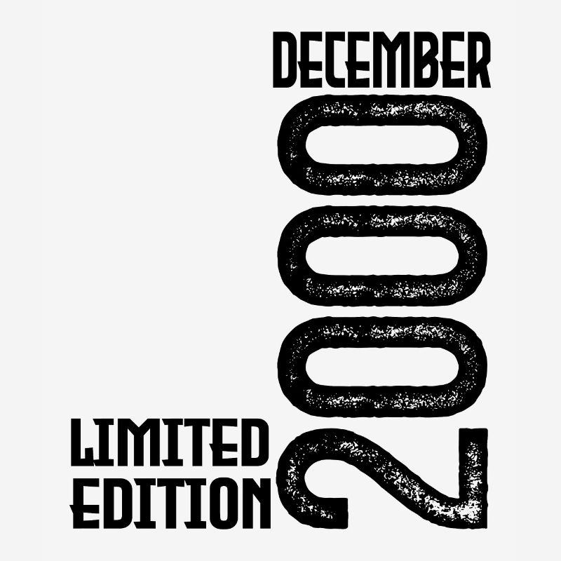 Cadeau Anniversaire Décembre 2000. Decembre 2000.