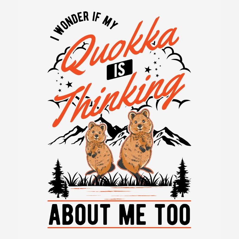 Quokka Gift Kangourou à queue courte