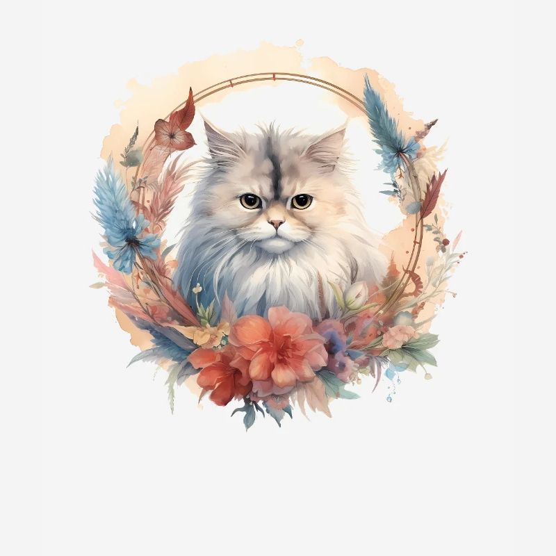 Chat persan Boho Style, chats d’amour