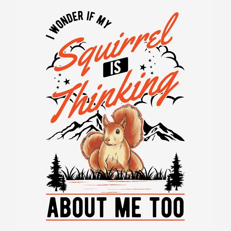 Eichhörnchen Geschenk Grauhörnchen Squirrel