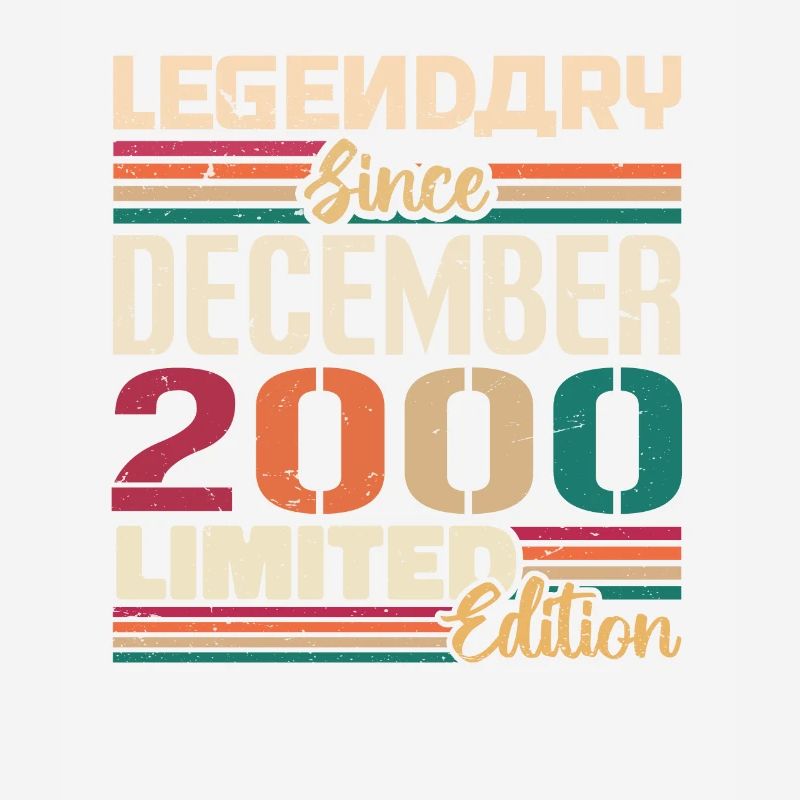 Legendary since December 2000 Vintage December 2000