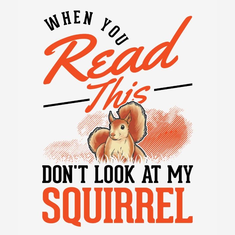 Eichhörnchen Geschenk Grauhörnchen Squirrel