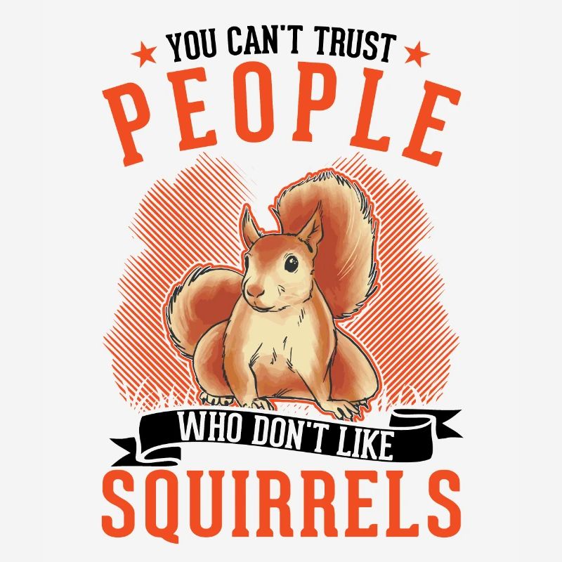 Eichhörnchen Geschenk Grauhörnchen Squirrel