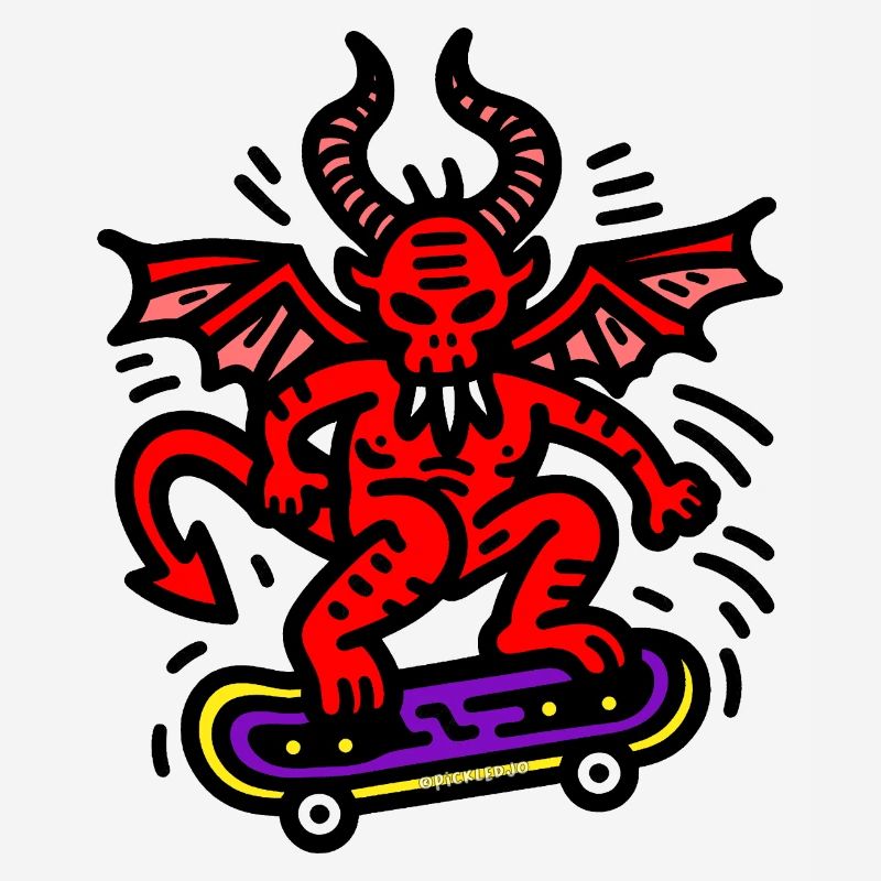 Devil Skateboard