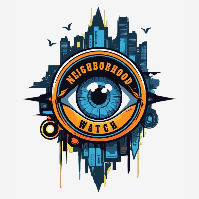Œil de surveillance de quartier