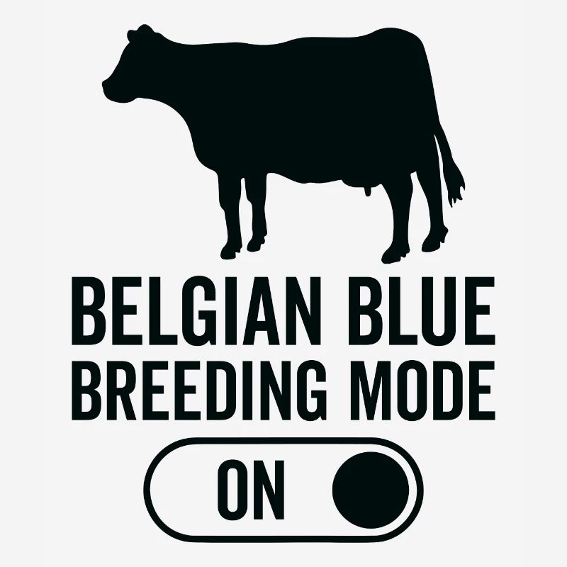 Mode d’élevage des vaches activé - Bleu belge