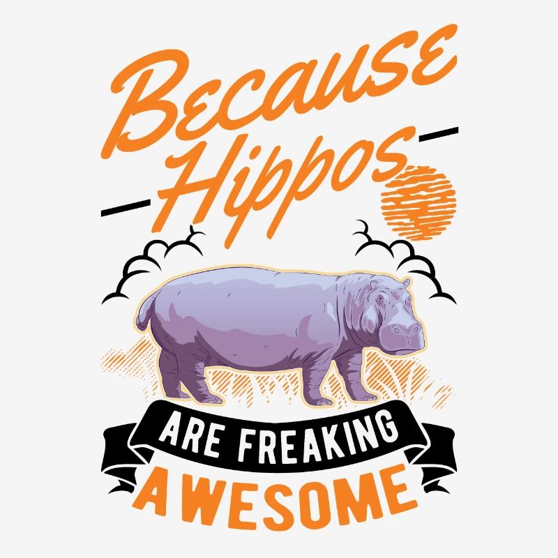 Nilpferd Geschenk Hippo Flusspferd