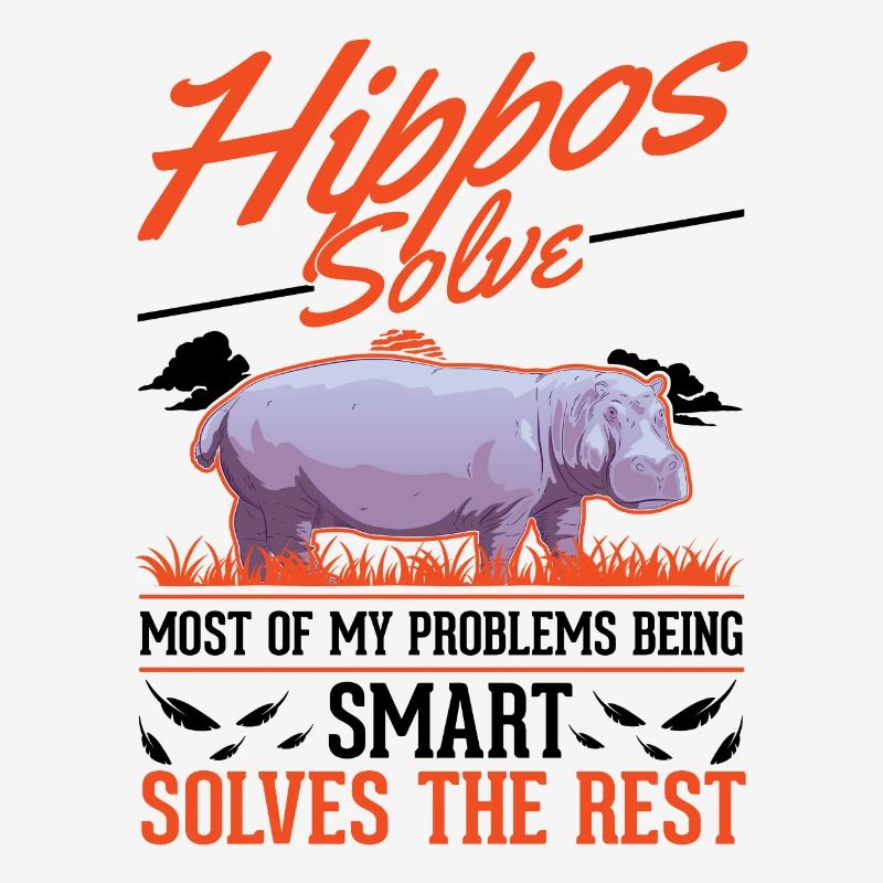 Nilpferd Geschenk Hippo Flusspferd