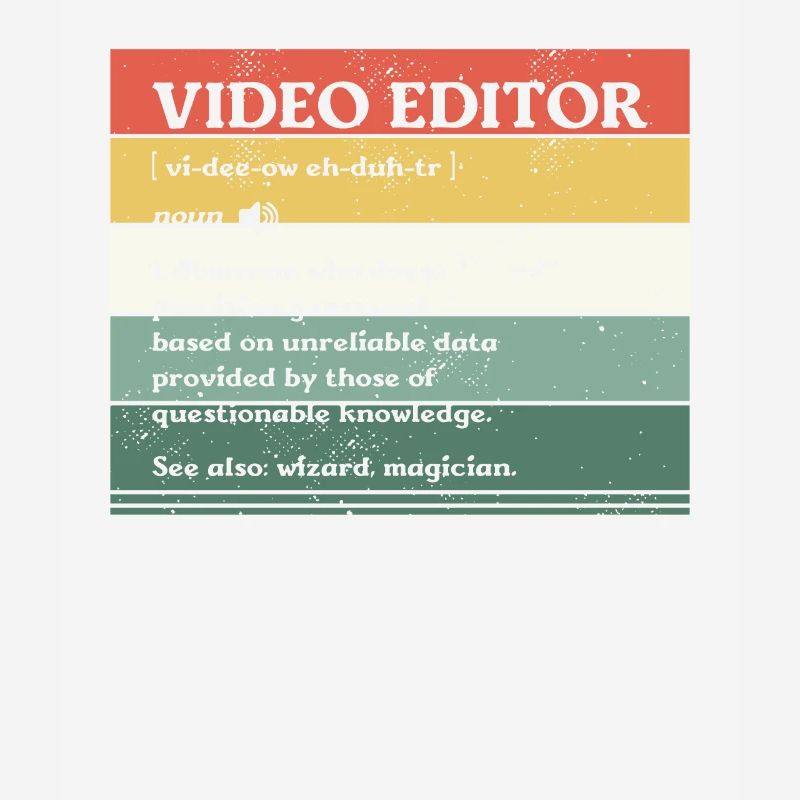 Video Editor Someone Who Does Precision Guesswork