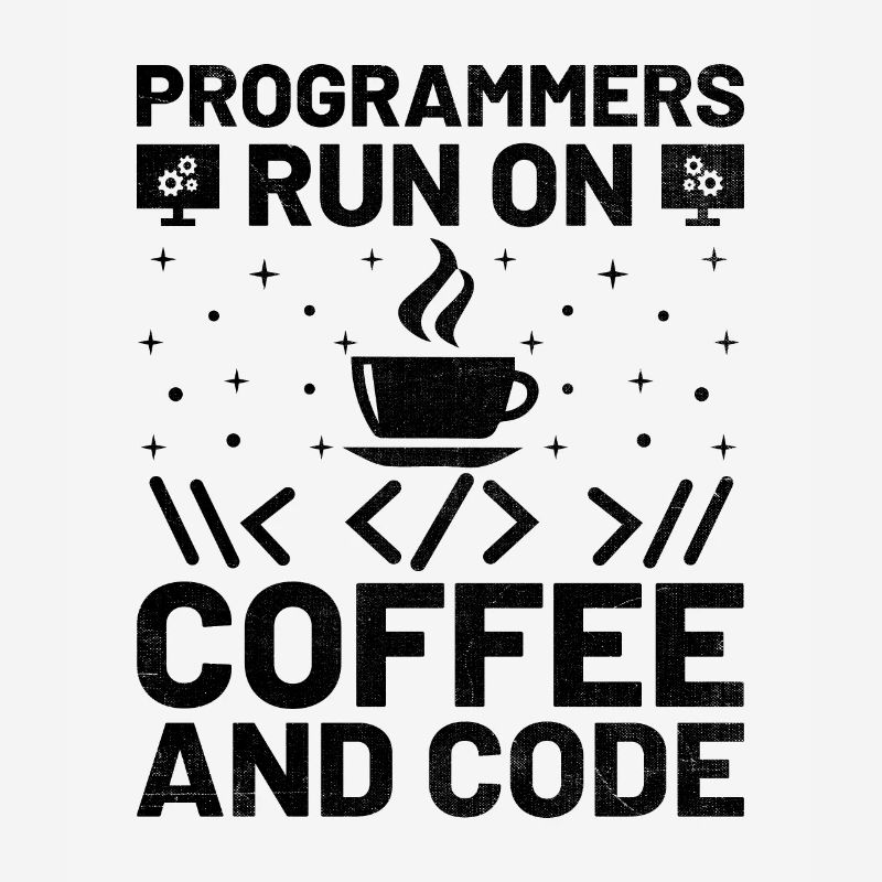 Coffee Coding Programmer Coder Developer Nerd Coff