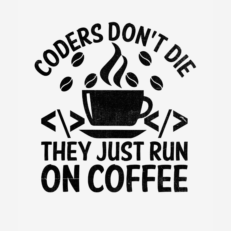 Coffee Coding Programmer Coder Developer Nerd Coff