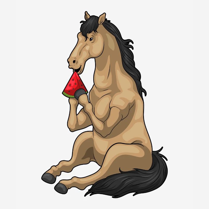 Pastèque cheval
