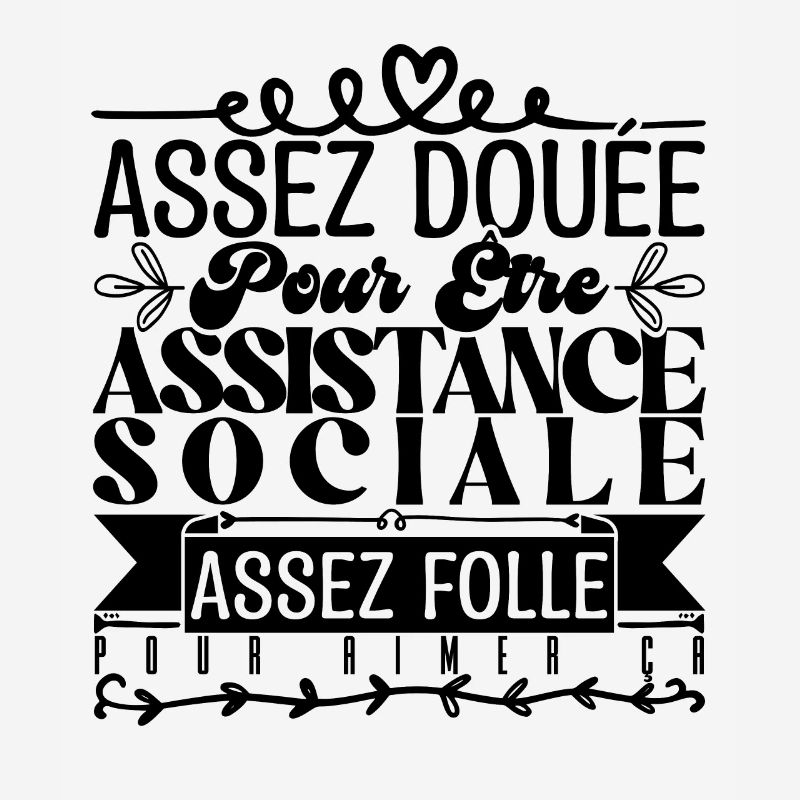 Cadeau Assistante Sociale. Parfaite Assistante.