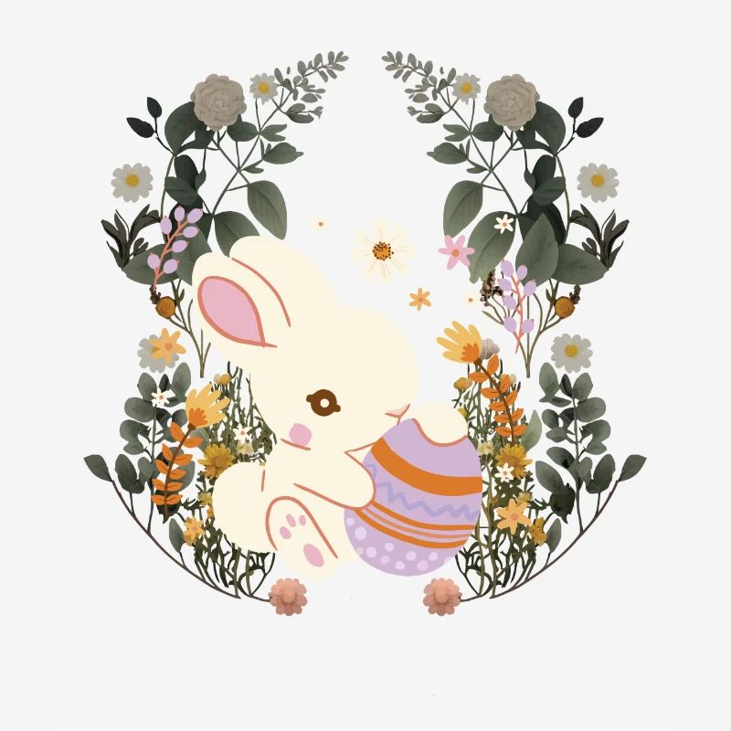 Easter, Easter Bunny, Easter Egg, Nature, Child, Baby