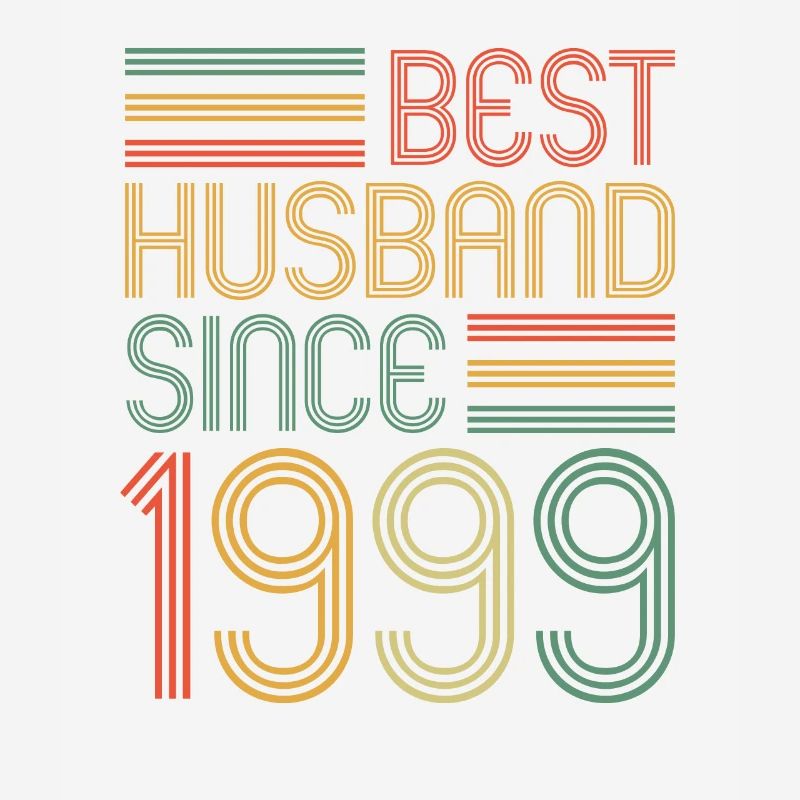 Bester Ehemann seit 1999 25.Hochzeitstag
