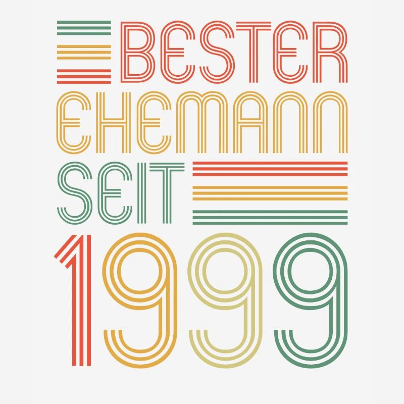 Bester Ehemann seit 1999 25.Hochzeitstag
