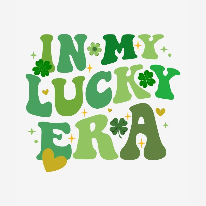 Dans mon ère chanceuse, le trèfle de la Saint-Patrick